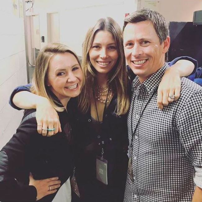 Beverley Mitchell, Jessica Biel